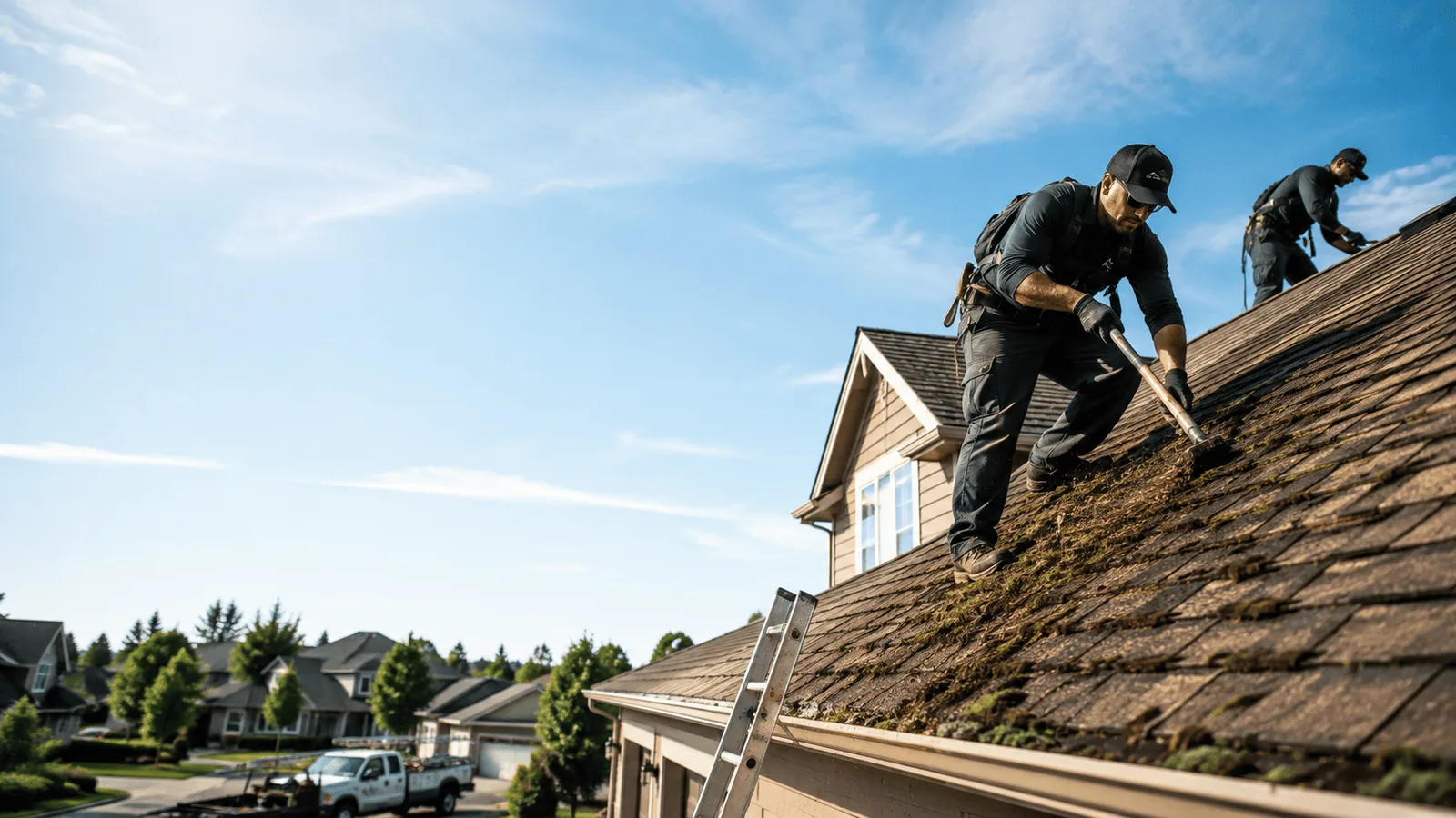 Roof Moss Removal in Bay City, TX near me